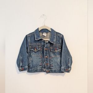 VINTAGE - 3T- Wonderkids - Kids Denim Trucker Jacket - Blue